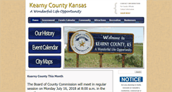 Desktop Screenshot of kearnycountykansas.com